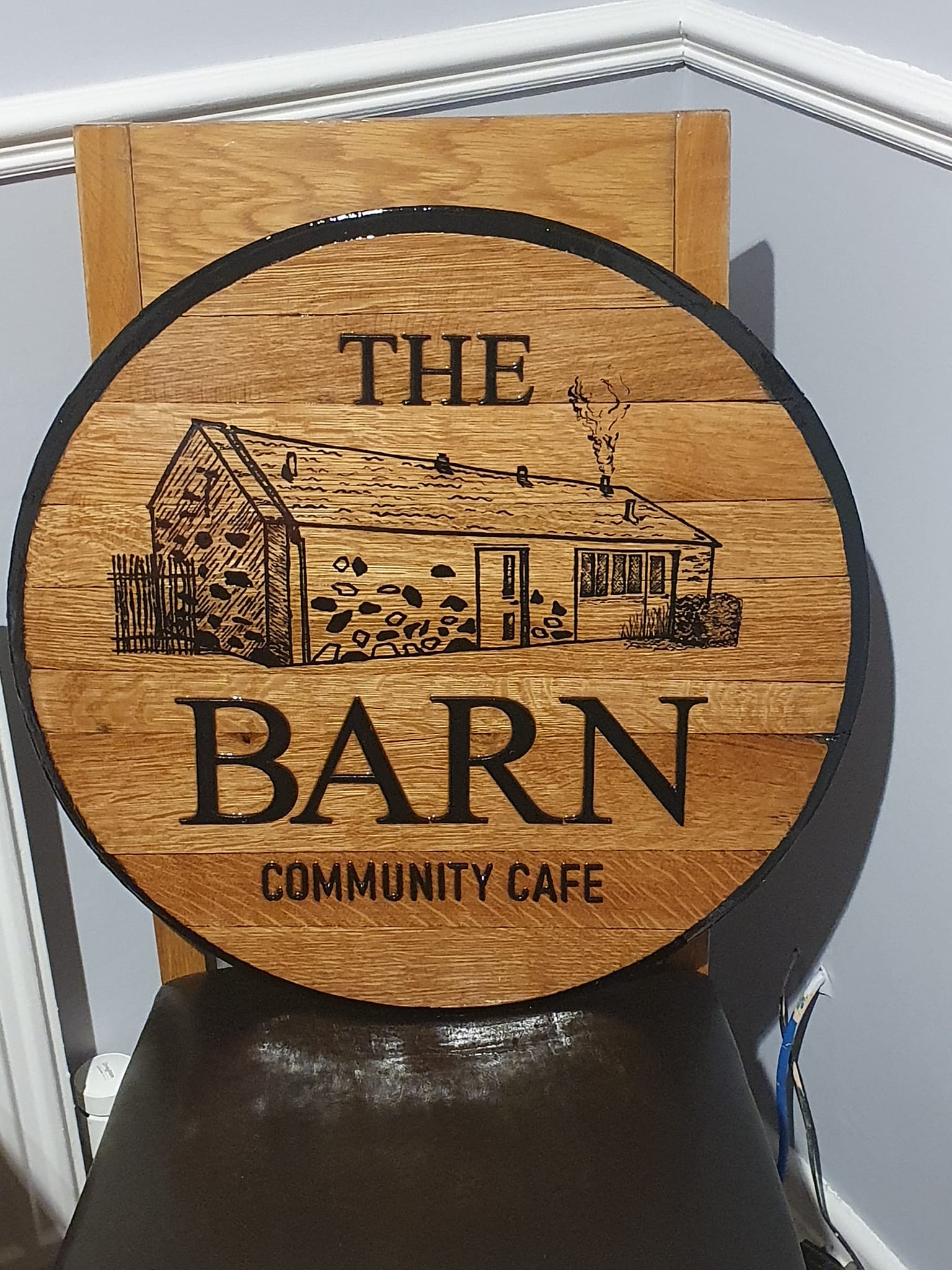 Baen Cafe sign